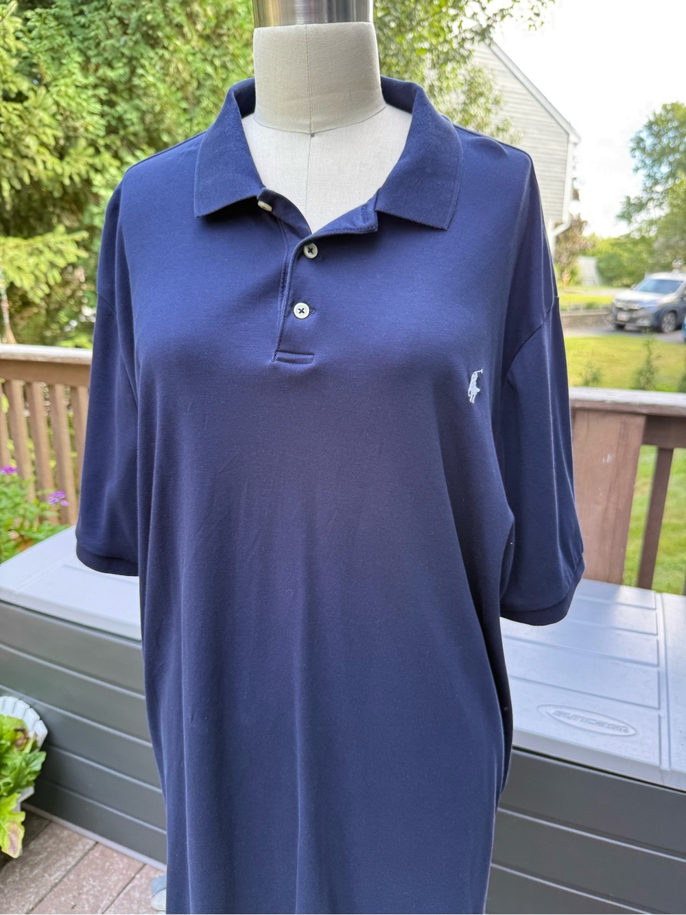 Polo by Ralph Lauren Classic Navy Short-Sleeve Polo with Embroidered Pony